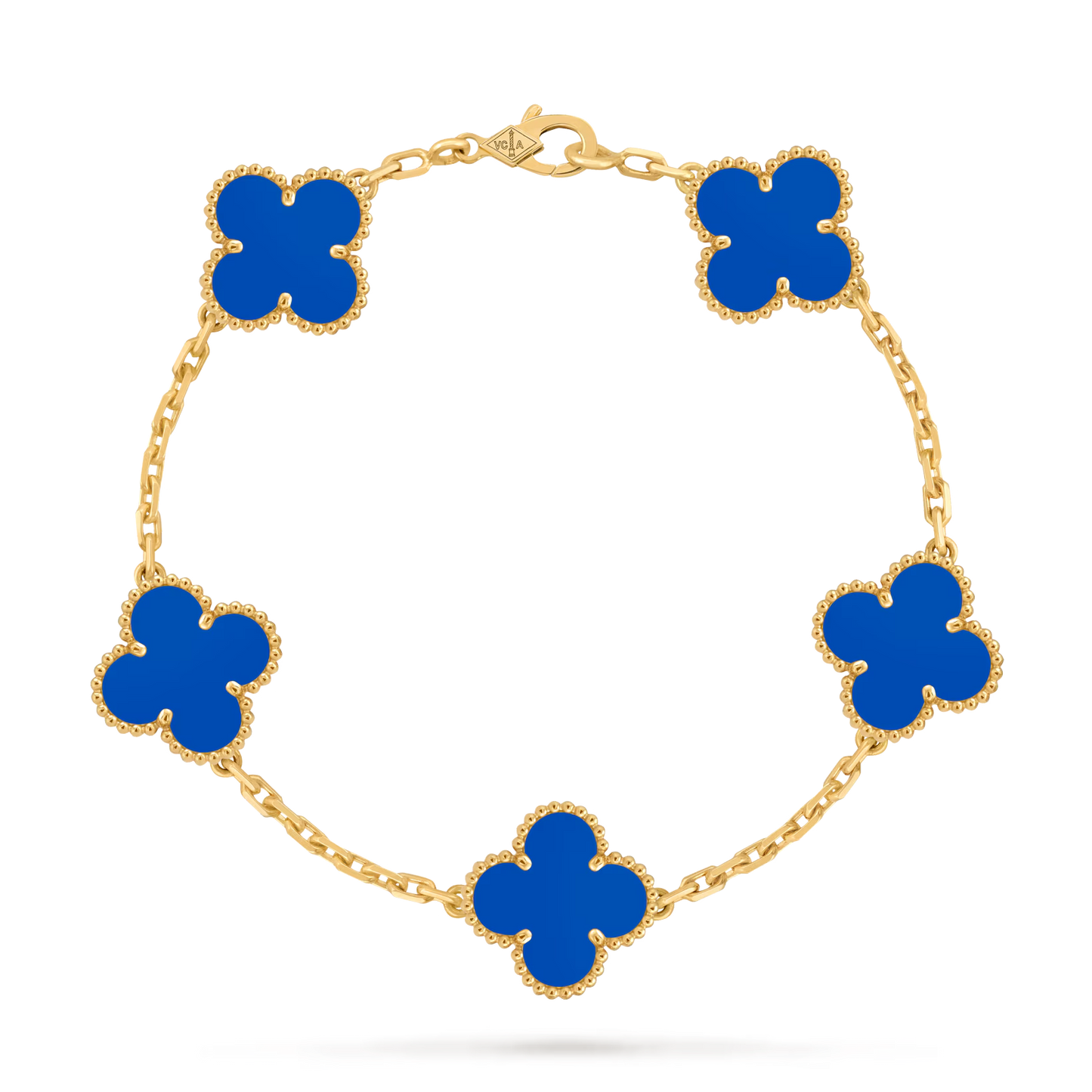VCA, 5 Motifs Bracelet (Agate)