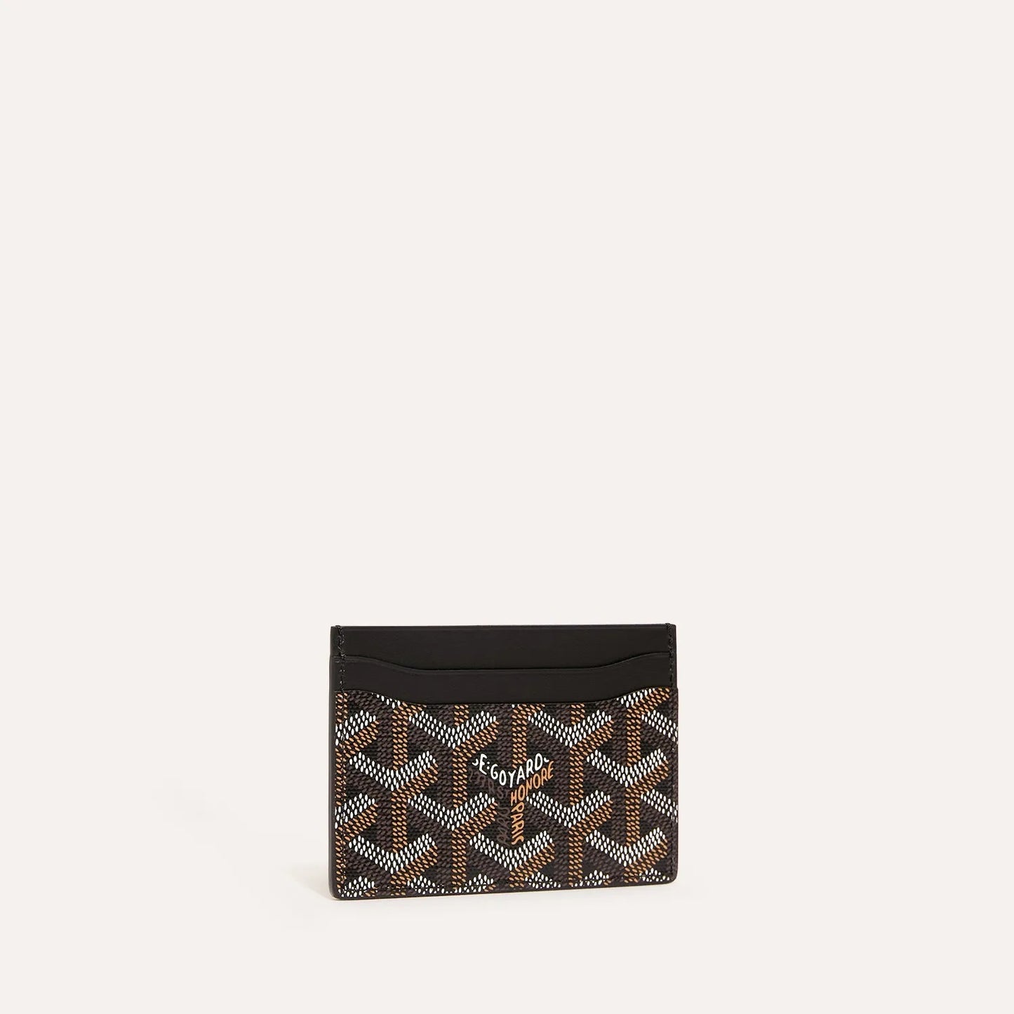Goyard Card Wallet - Black
