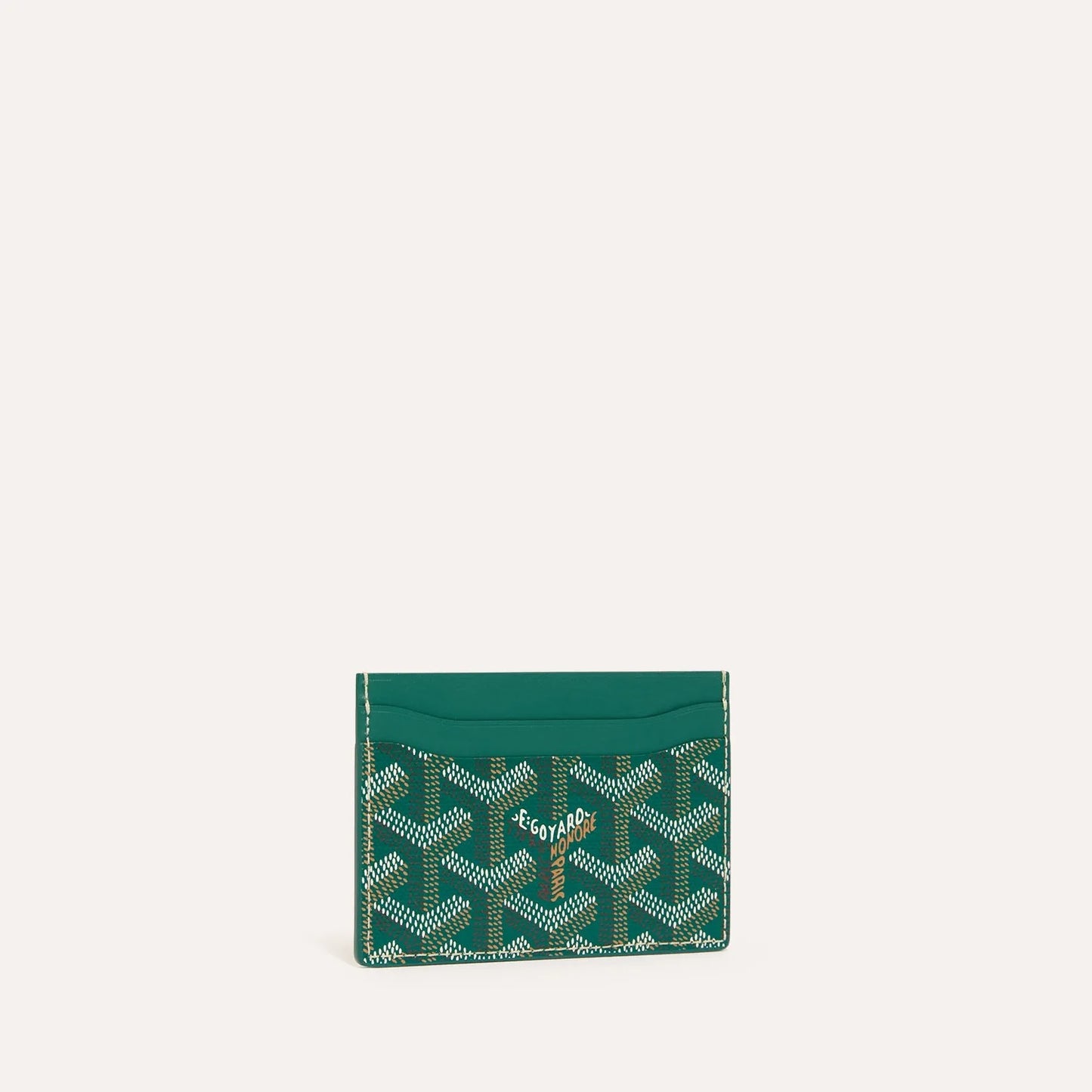 Goyard Card Wallet - Green