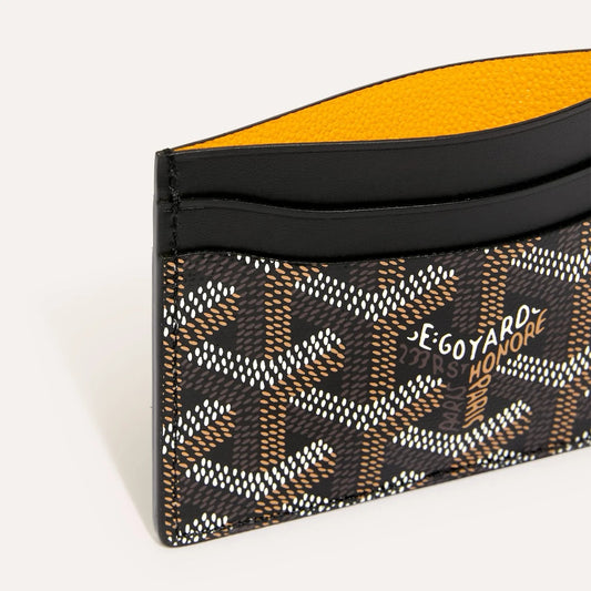 Goyard Card Wallet - Black