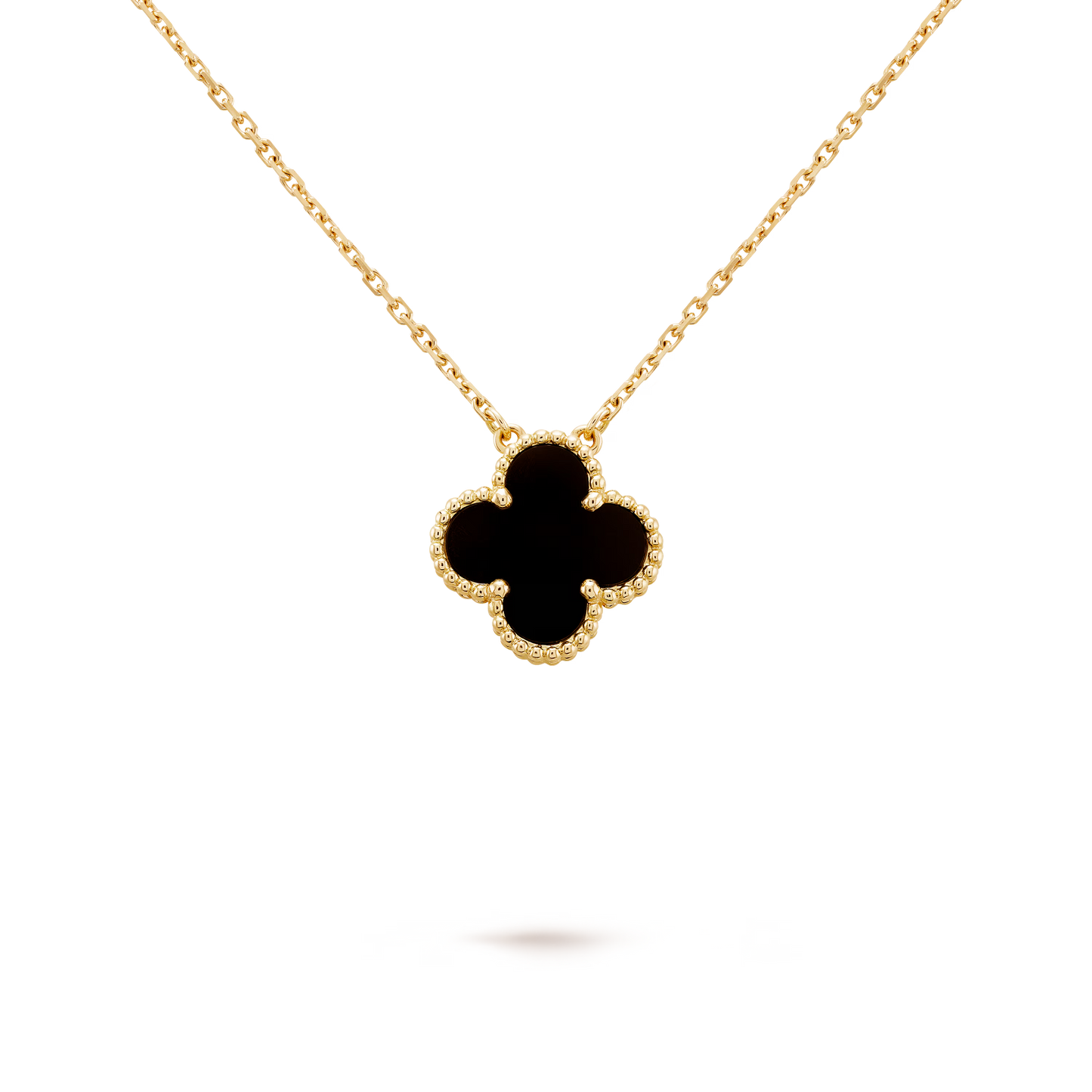 VCA, 1 Motif Necklace (Onyx)
