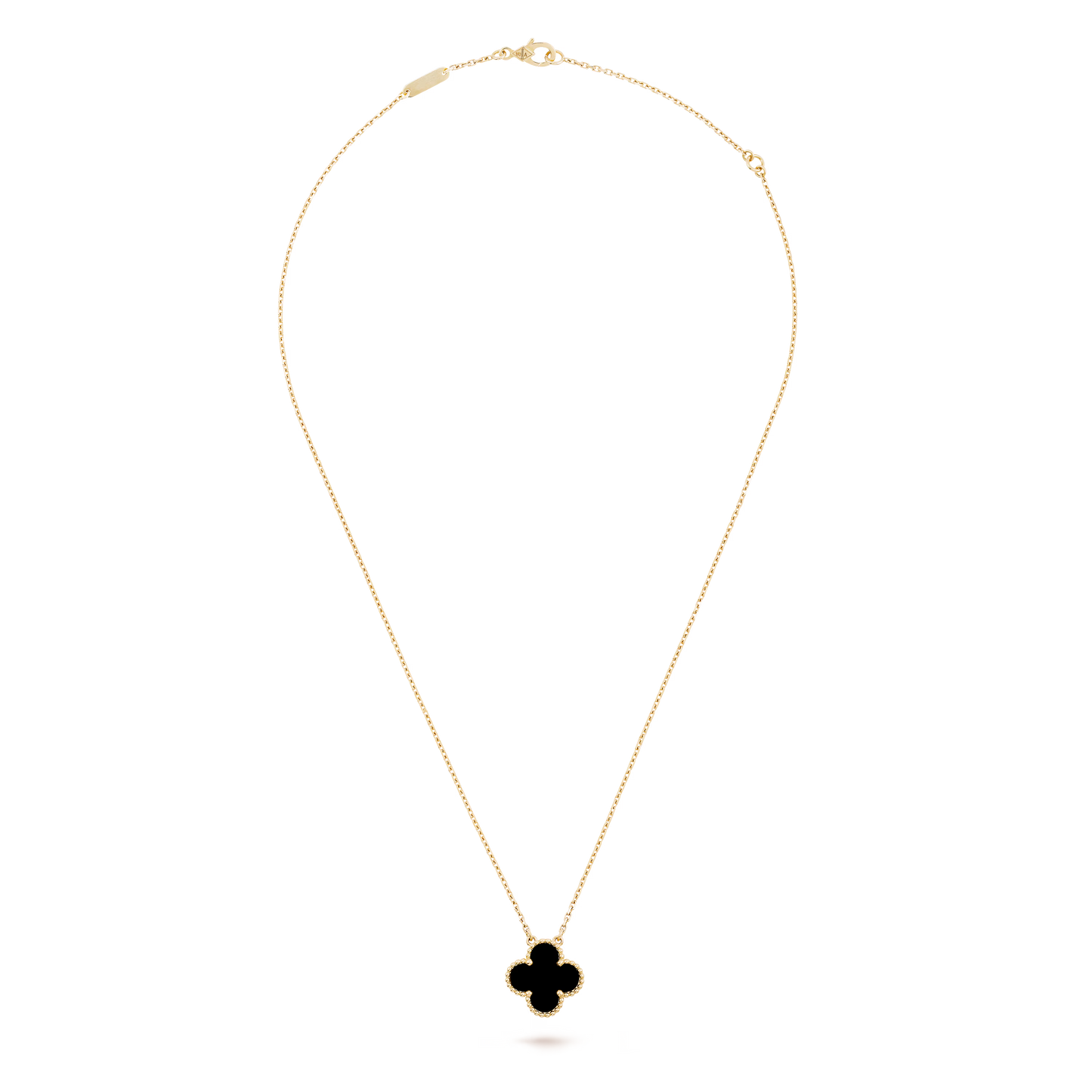 VCA, 1 Motif Necklace (Onyx)