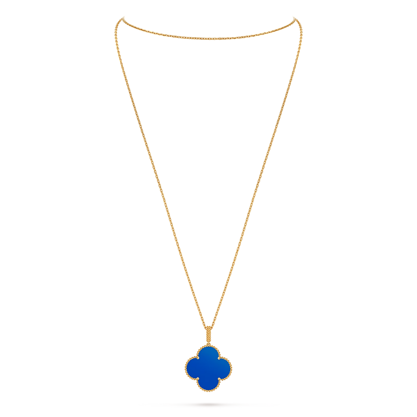 VCA, 1 Motif Necklace (Agate)