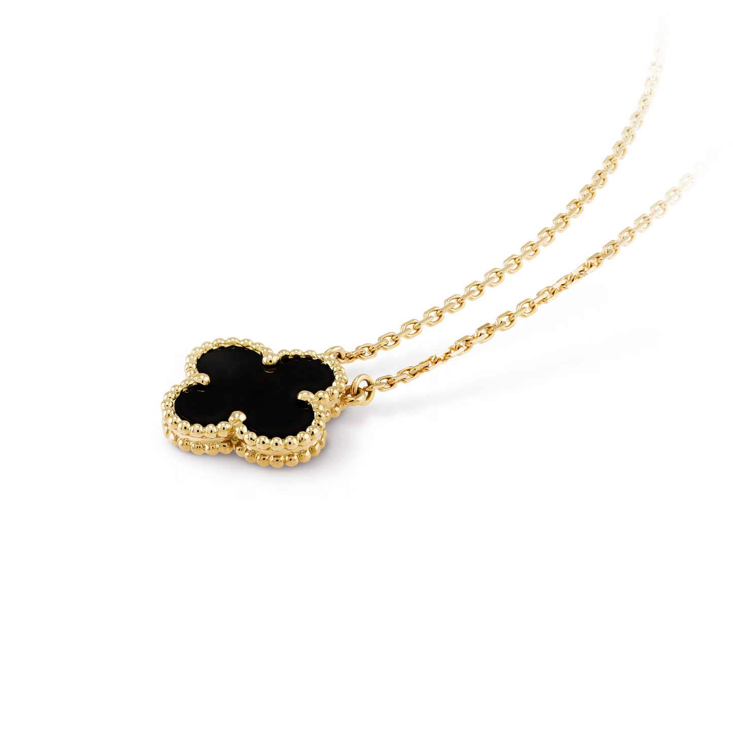 VCA, 1 Motif Necklace (Onyx)