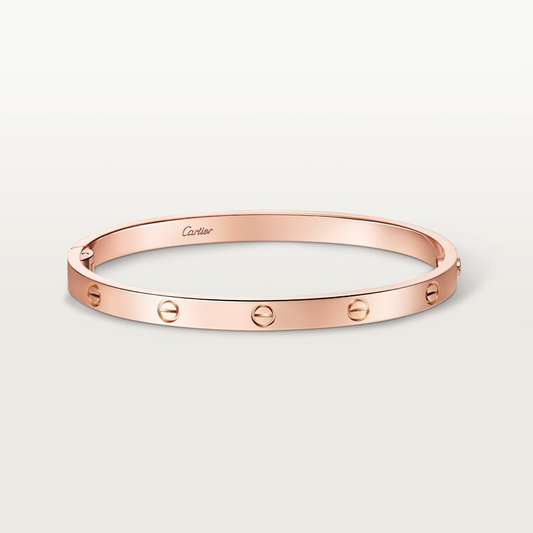Cartier Love Bracelet (Rose Gold)
