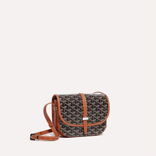 Strap MM Bag - Black & Tan