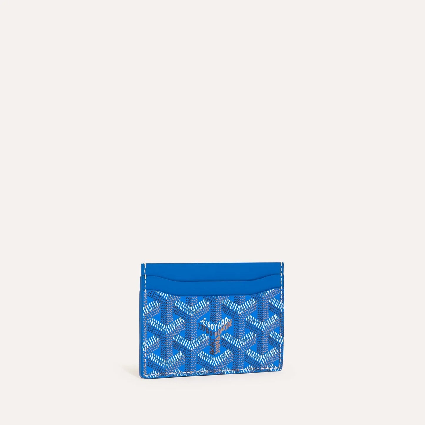Goyard Card Wallet  - Blue