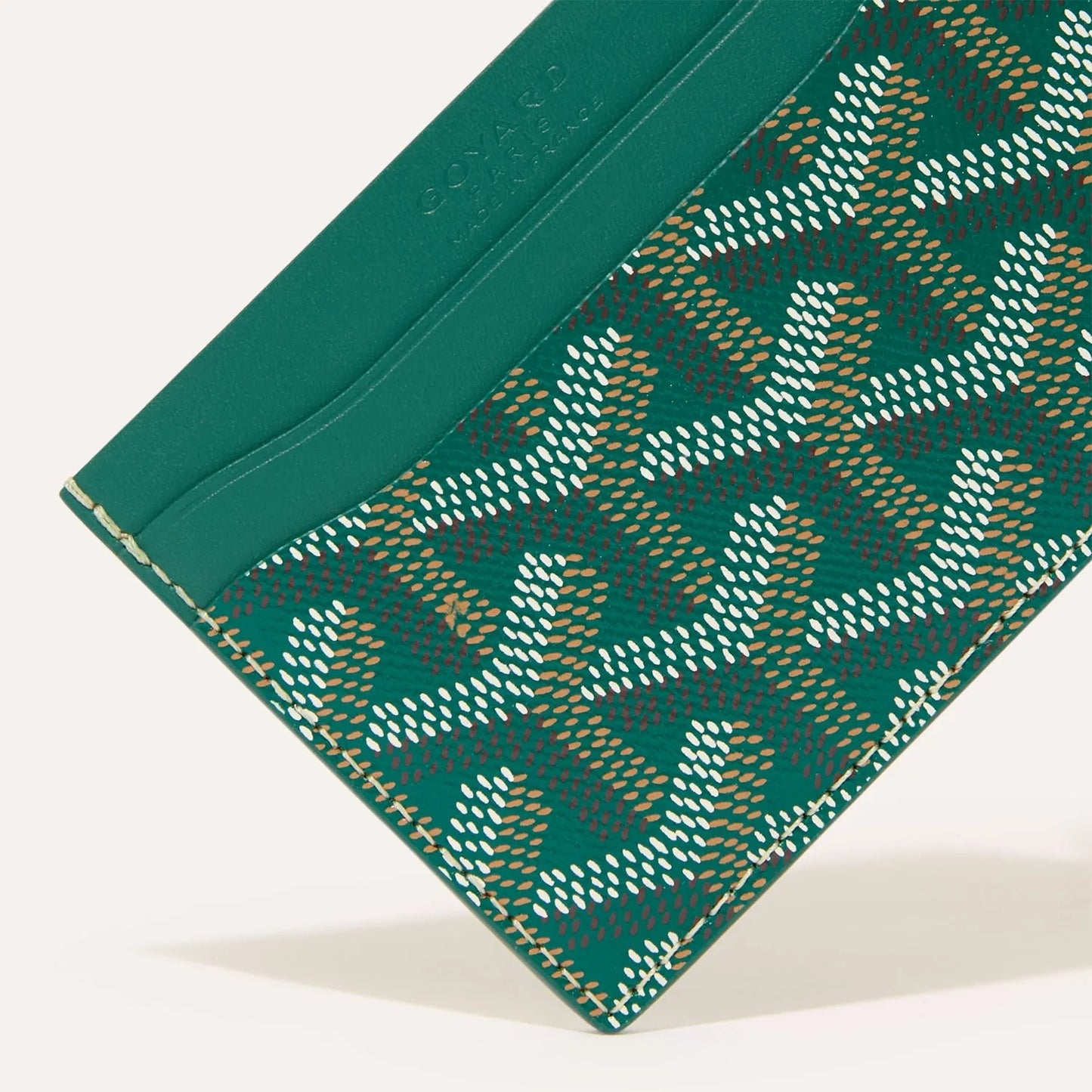 Goyard Card Wallet - Green