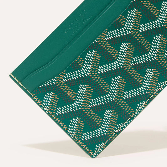 Goyard Card Wallet - Green