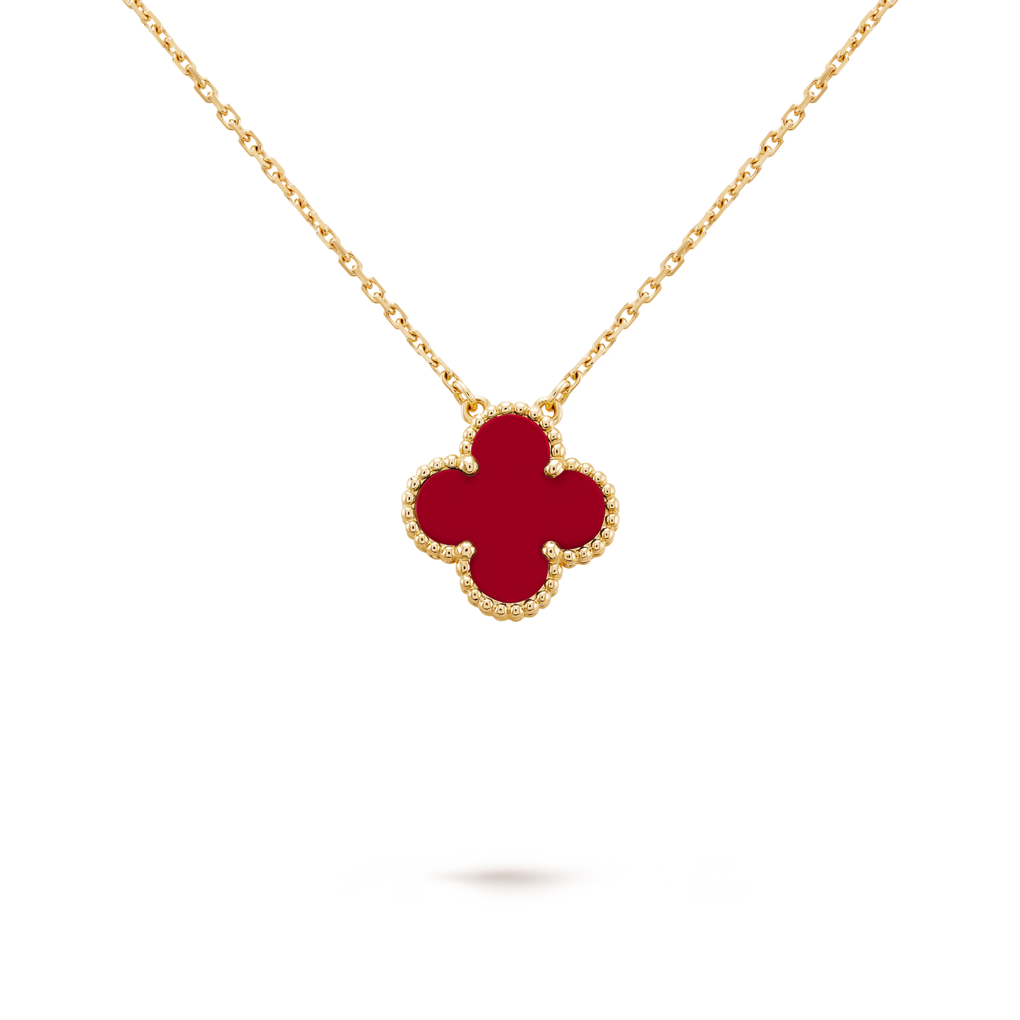 VCA, 1 Motif Necklace (Carnelian)