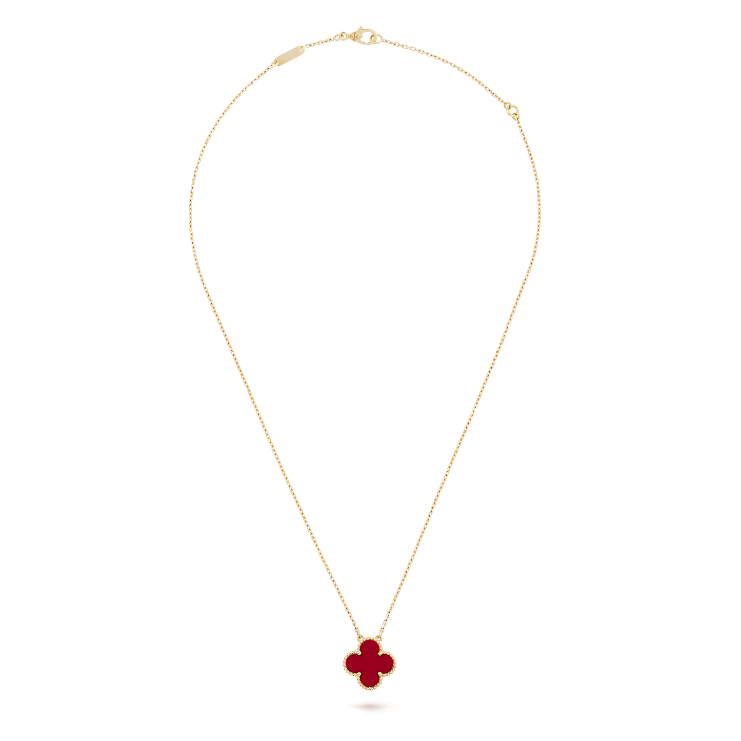 VCA, 1 Motif Necklace (Carnelian)