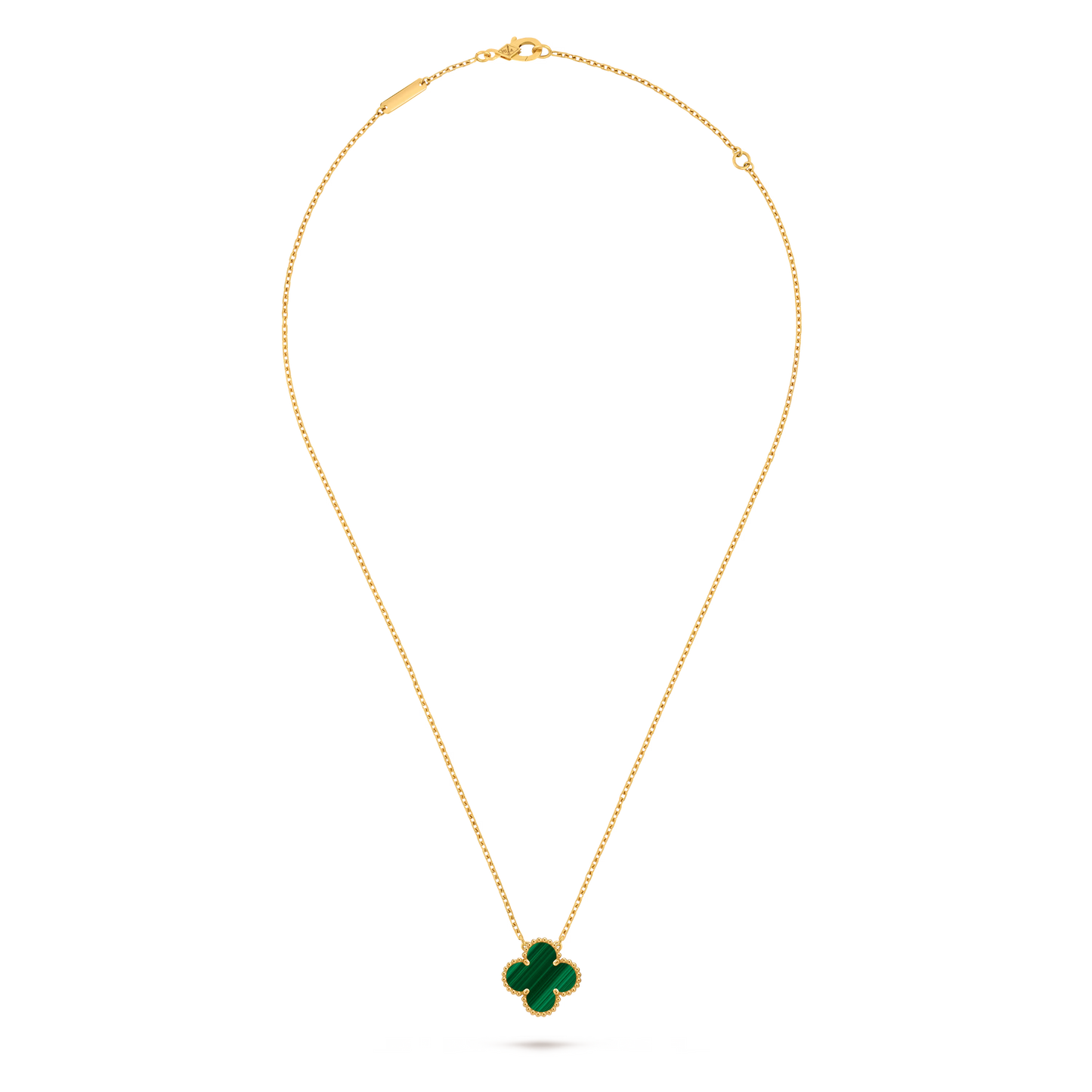 VCA, 1 Motif Necklace (Malachite)