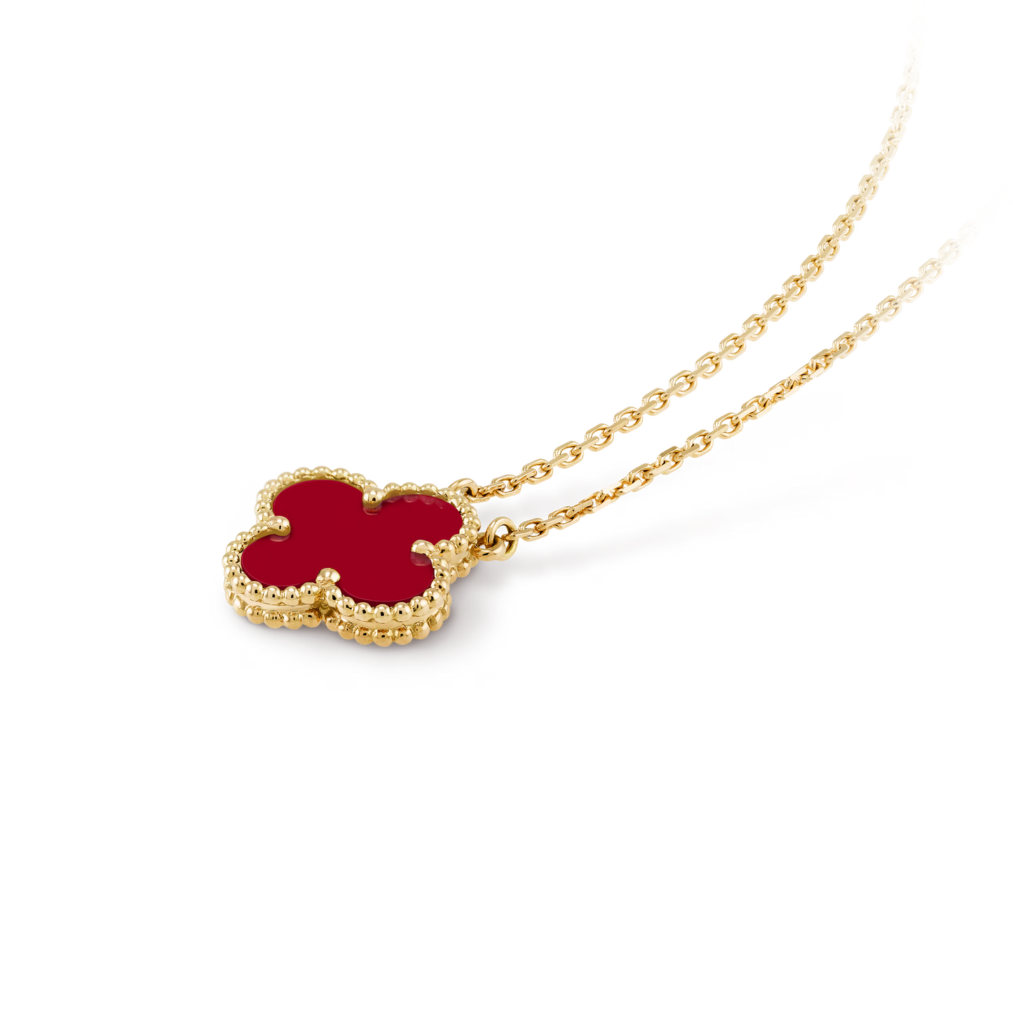 VCA, 1 Motif Necklace (Carnelian)