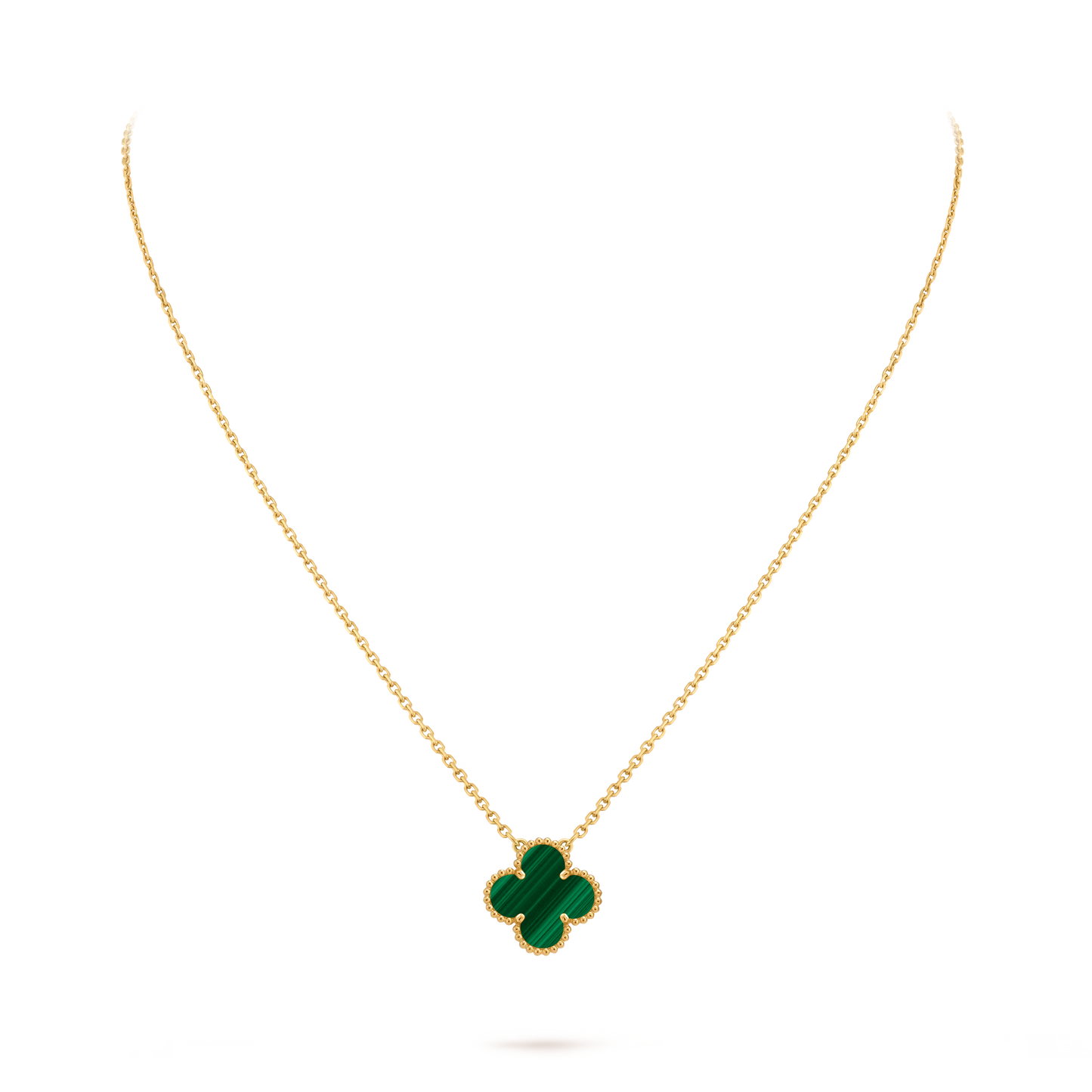 VCA, 1 Motif Necklace (Malachite)